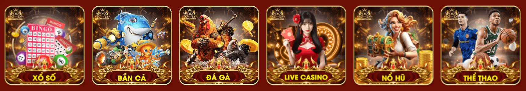 logo các game tại okking