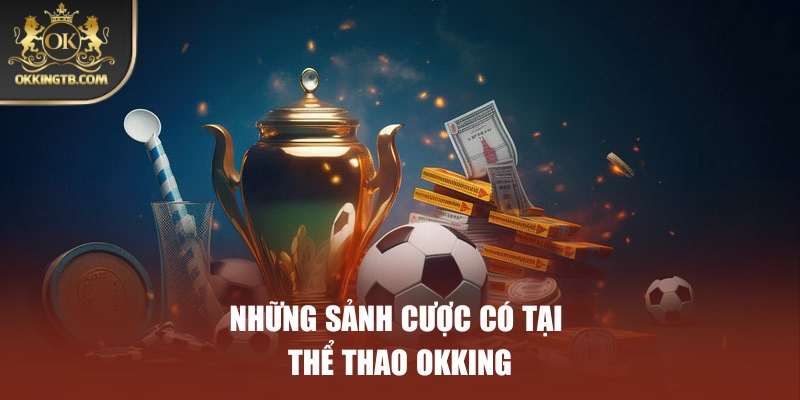 Những sảnh cược có tại thể thao OKKING